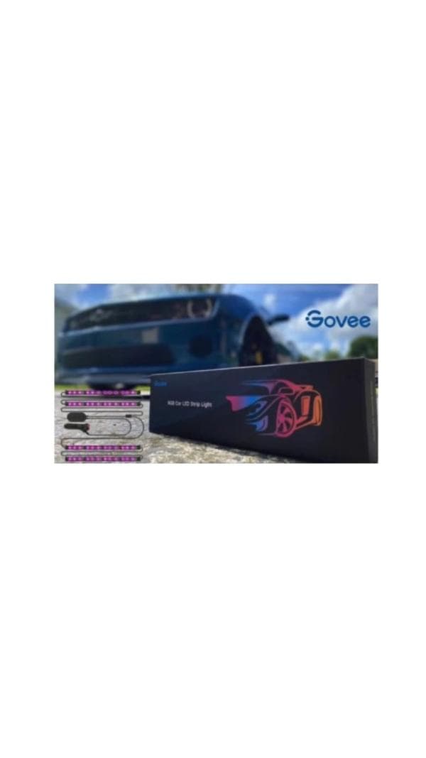 CABLE DE LUCES GOVEE RGBIC INTERIOR CAR LIGHT-CON CONTROL REMOTO- H6119 H61190A1