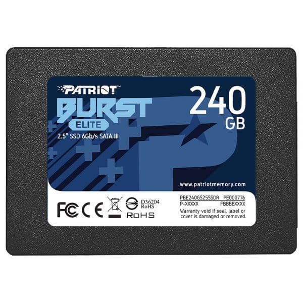 HD INTERNO 240GB 2.5 SOLIDO PATRIOT BURST ELITE