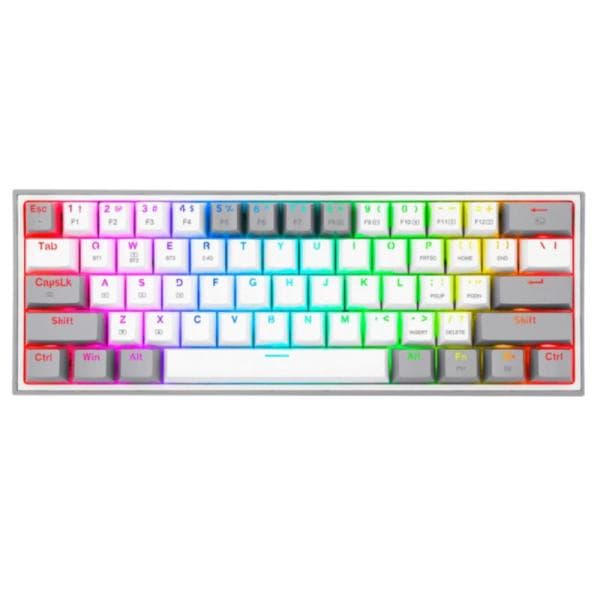 K616-RGB WG - Redragon K616 Fizz Pro blanco/gris