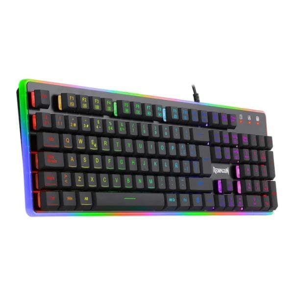 Redragon Dyaus Black spanish K509RGB SP