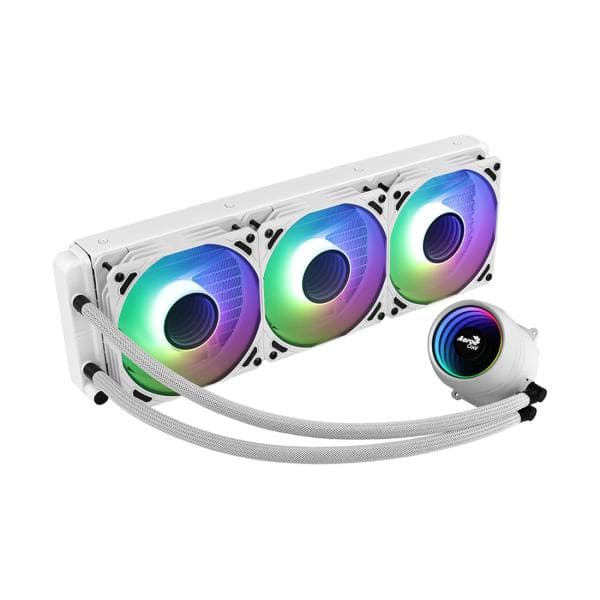 Enfriamiento L�quido Aerocool Mirage L360 WH / 360mm-Mirage PWM fan*3,Support LGA 1700/AM5