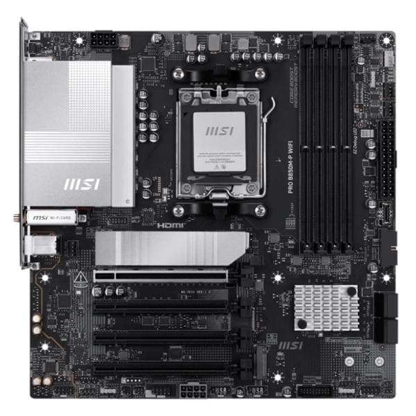 TARJETA MADRE MSI PRO B850M-P WIFI AM5 MICRO ATX DDR5 WIFI 7 / 5G LAN 911-7E71-001