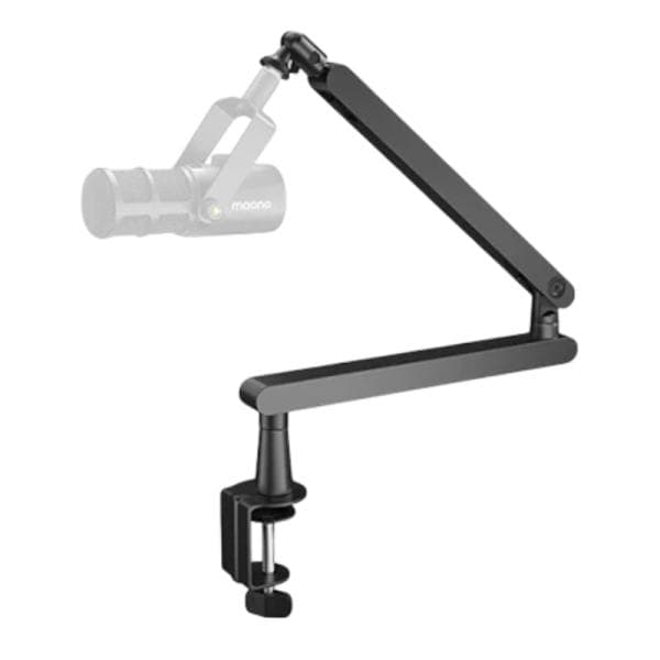 SOPORTE PARA MICROFONO MAONO BA92 COMPATIBLE CON MICROFONOS PD400X PD200X PD100 PM500 PM320 PM325T CAPACIDAD DE 2KG TORNILLO DE 5/8" A 3/8" NEGRO