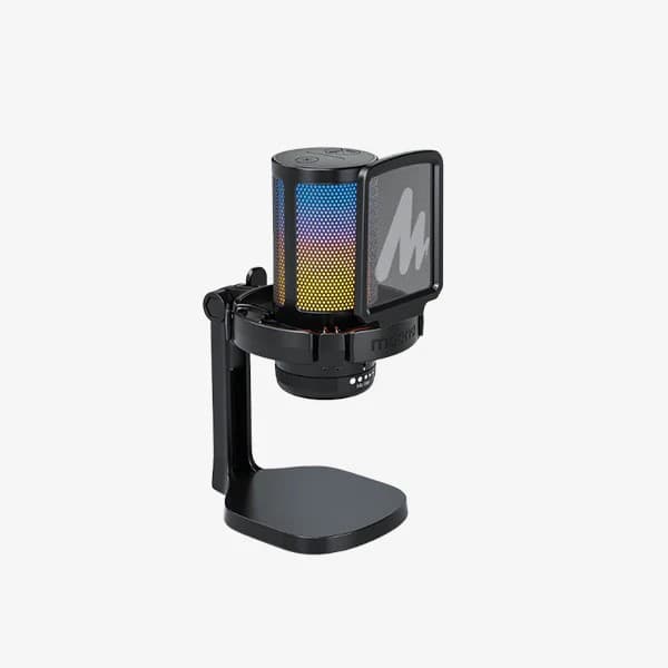 MICROFONO MAONO DGM20 USB GAMING RGB NEGRO