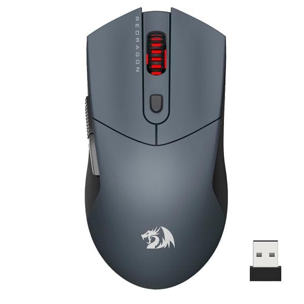Mouse inal�mbrico Redragon STAR PRO M917GB PRO Gris