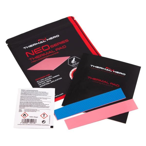 PARCHE T�RMICO THERMAL HERO NEO PAD 13W/M K 3.0MM CPU/GPU 100x100MM TH-412130