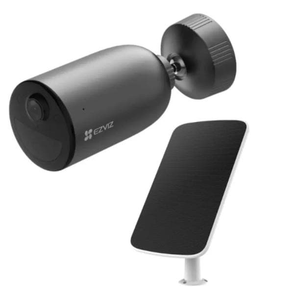 CAMARA IP WIFI EZVIZ CS-EB3 SP-R200(3MP)(AM-STD)(KIT) (E) 5200MAH SENSOR CMOS 2.8MM 15M IR CON PANEL SOLAR