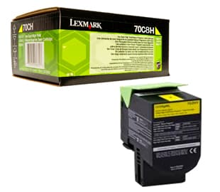 LEXMARK TONER 70C8HY0 YELLOW CS310/410/510 3.000 COPIAS