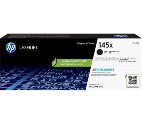 HP TONER W1450X 145X NEGRO 3001/3002/3003/3004/3101/3102/3103 3.800 CPS CP (B)