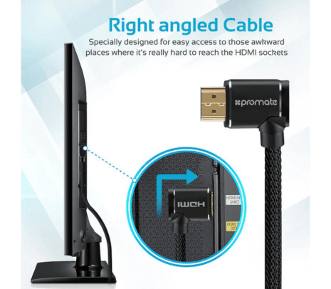PROMATE PROLINK4K1-150 CABLE HDMI 4K 1.5 METROS CON ANGULO - 3