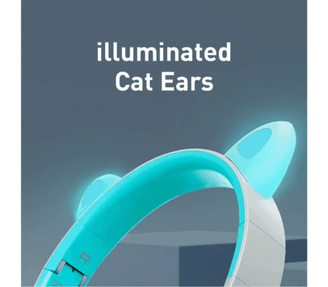 PROMATE PANDA.AQA HEADPHONES P/NIÑOS BT BLANCO/CELESTE - 3