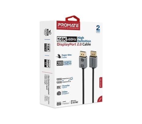 PROMATE DPLINK-16K CABLE DISPLAY PORT 16K 2.0M - 2