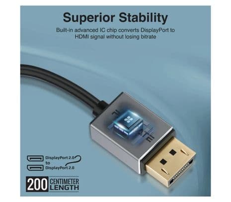 PROMATE DPLINK-16K CABLE DISPLAY PORT 16K 2.0M - 3