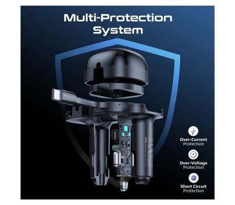 PROMATE POWERDRIVE-RC65 CARGADOR P/AUTO C/CABLE USB-C/USB-A - 3