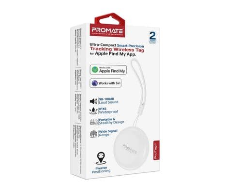 PROMATE PROTAG-1 WHITE TAG LOCALIZADOR IOS - 2