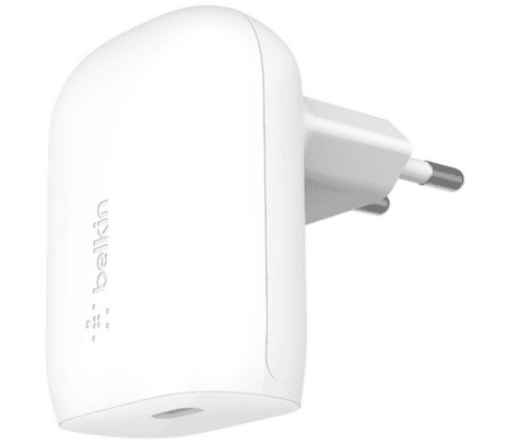 BELKIN WCA005VFWH CARGADOR DE PARED USB-C 30W WHITE