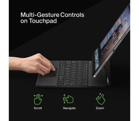 BELKIN BBZ003TT-V2 TECLADO PRO + FOLIO MAGNETICO P/IPAD PRO 13" - 4