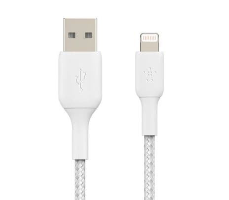 BELKIN CAA002BT1MWH CABLE LIGHTNING A USB-A BLANCO 1M - 3