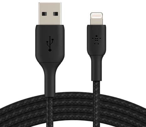 BELKIN CAA002BT1MBK CABLE LIGHTNING A USB-A NEGRO 1M
