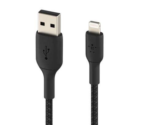 BELKIN CAA002BT1MBK CABLE LIGHTNING A USB-A NEGRO 1M - 2