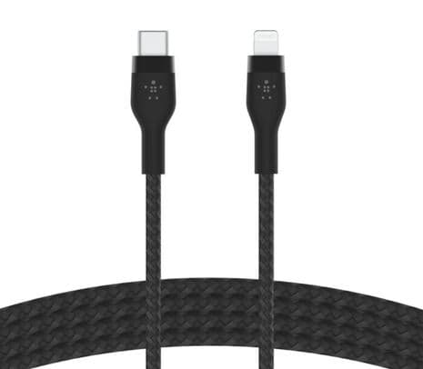 BELKIN CAA011BT2MBK CABLE USB-C A LIGHTNING NEGRO 2M - 3