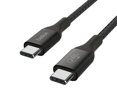 BELKIN CAB015BT2MBK CABLE USB-C A USB-C NEGRO 240W 2M - 2