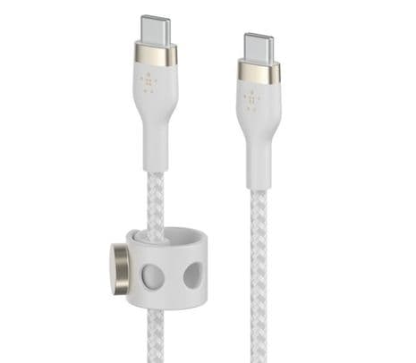 BELKIN CAB011BT2MWH CABLE USB-C A USB-C BOOSTCHARGE PRO FLEX BLANCO 2M - 2
