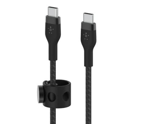 BELKIN CAB011BT3MBK CABLE USB-C A USB-C BOOSTCHARGE PRO FLEX NEGRO 3M - 2