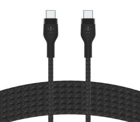 BELKIN CAB011BT3MBK CABLE USB-C A USB-C BOOSTCHARGE PRO FLEX NEGRO 3M - 3