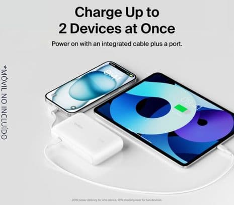 BELKIN BPB021FQWH POWERBANK BOOSTCHARGE BLANCO - 3