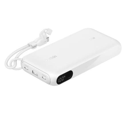 BELKIN BPB028FQWH POWERBANK BOOSTCHARGE 20K W/DISPLAY BLANCO
