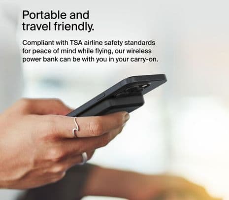 BELKIN BPD006BTBK POWERBANK BOOSTCHARGE PRO MAGNETIC 5K NEGRO - 3