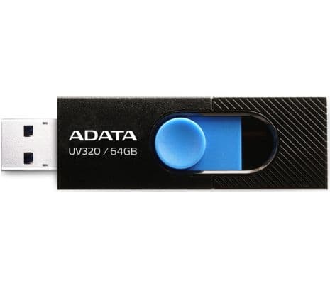 ADATA PEN DRIVE AUV320-64G-RBKBL 64GB NEGRO/AZUL - 2