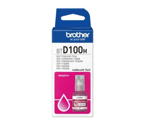 BROTHER BTD100MMEX MAGENTA BOTELLA