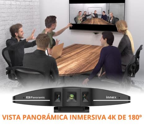 INNEX C831 WEBCAM C/ MICROFONO (PANORAMICA 180°) - 2
