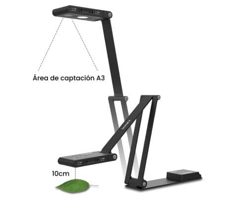 INNEX DC500 WEBCAM C/ MICROFONO PARA DOCUMENTOS - 2