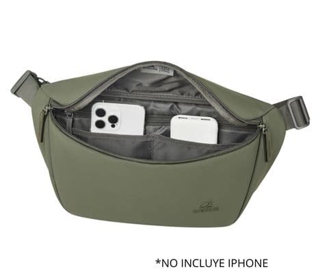 RIVACASE 7814 RIÑONERA EDEN TALLE L OLIVE GREEN - 3