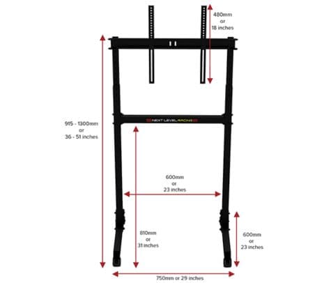 NEXT LEVEL RACING NLR-A011 SOPORTE DE MONITOR (D) - 3