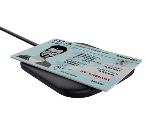 TRUST 24736 CETO CONTACTLESS SMARTCARD READER USB LECTOR ECO (NO SIRVE P/CEDULA) - 2