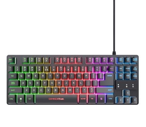 TRUST 25227 COMBO GXT794 GAMING TECLADO+MOUSE/MOUSE PAD ECO(D) - 2