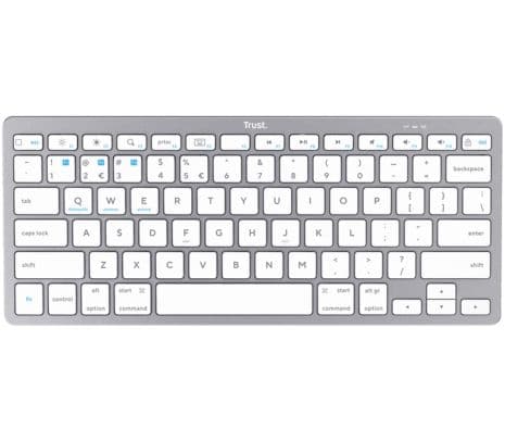 TRUST 24654 TECLADO BASICS TKL INAL+BT WHITE - 3