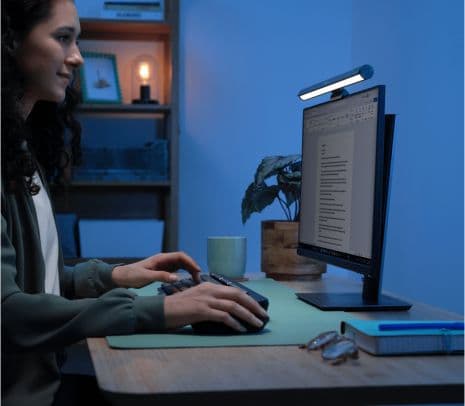 TRUST 25483 SHYNE BARRA LUMINOSA PARA MONITOR - NEGRO - 4