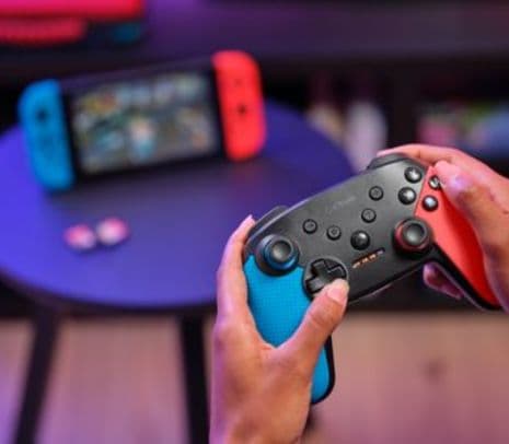 TRUST 25427 GAMEPAD GAMING GXT1246B MUTA BT SWITCH BLUE&RED - 3