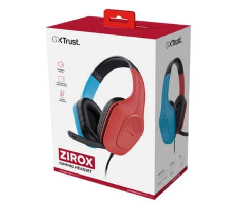 TRUST 25423 HEADSET GAMING GXT416S ZIROX NINTENDO SWITCH - 2