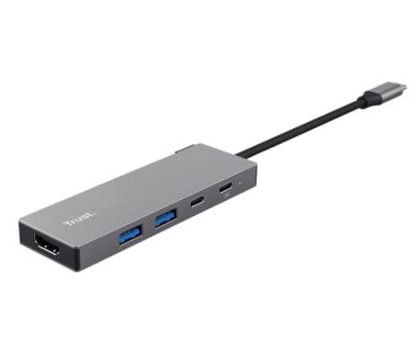 TRUST 26062 HUB MULTIPUERTO 5 EN 1 DALYX USB-C 2 USB/2USB-C/HDMI - 2