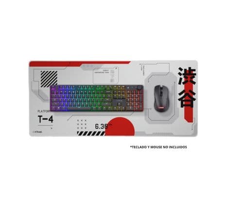 TRUST 25717 GXT759 GAMING MOUSE PAD JAPAN XXL WHITE - 5