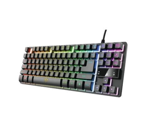 TRUST 25888 TECLADO GXT833 THADO GAMING ILUMINADO TKL ESP - 2
