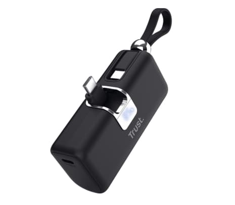 TRUST 26104 POWERBANK PACTO 5000 MAH USB-C 20W PD BLACK