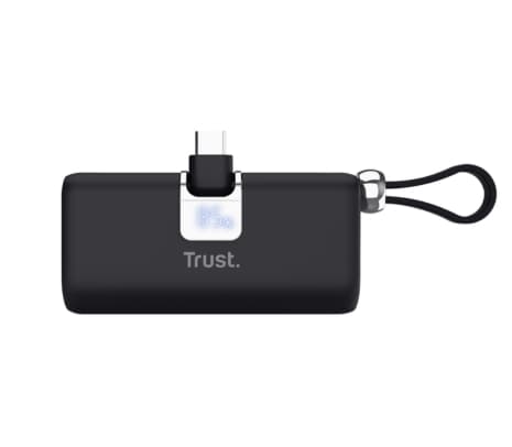 TRUST 26104 POWERBANK PACTO 5000 MAH USB-C 20W PD BLACK - 2