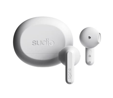 SUDIO A3 EARPHONES TWS WHITE